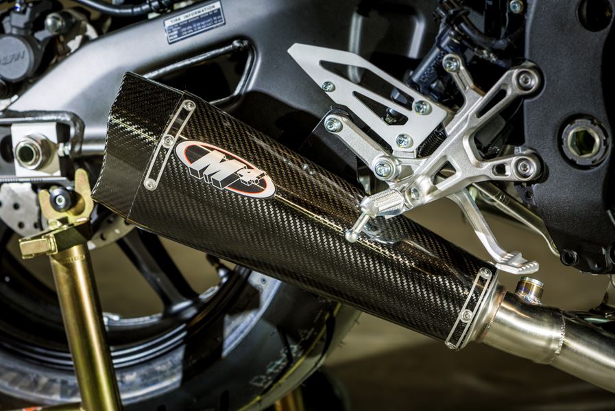 M4 MC36 Carbon Slip-On Exhaust '17-'20 Yamaha FZ-10/MT-10