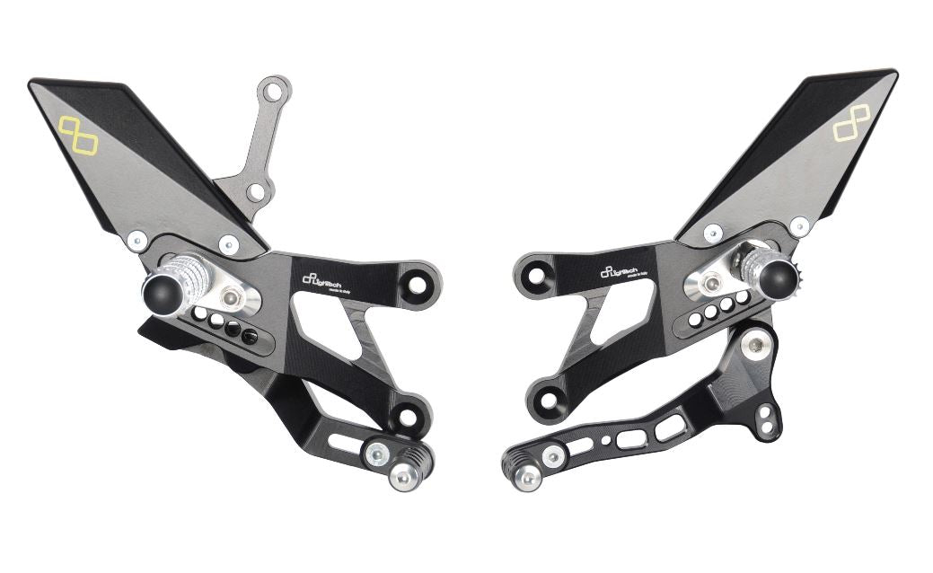 Lightech Track-System Adjustable Rearsets 2015-2018 Yamaha R3
