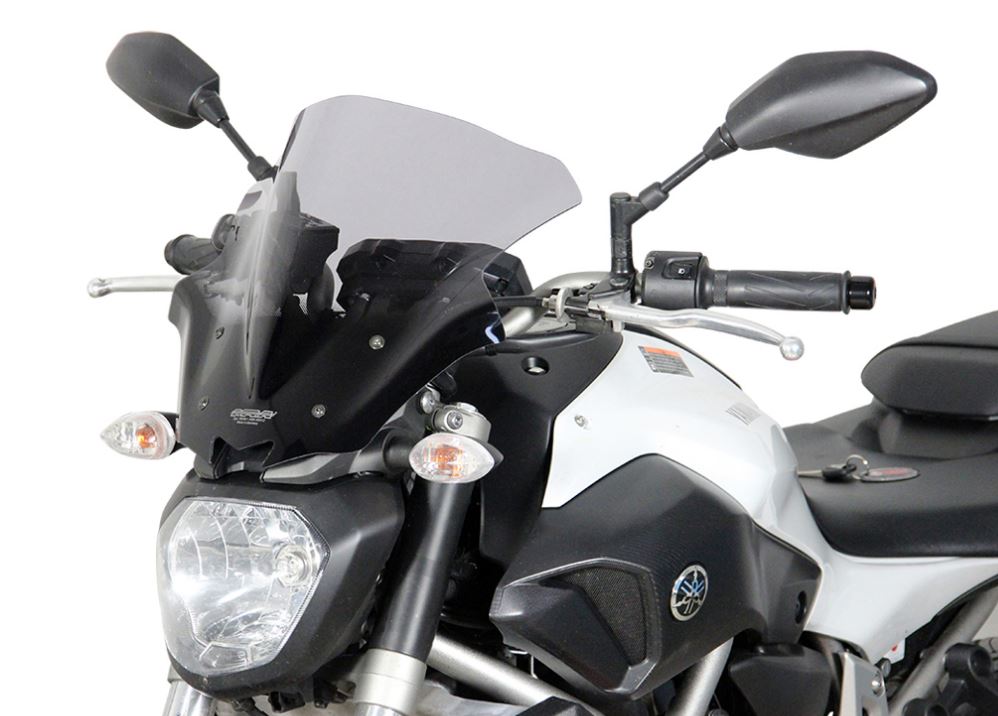 MRA Double Bubble Racing Windscreen 2014-2017 Yamaha FZ-07 / MT-07