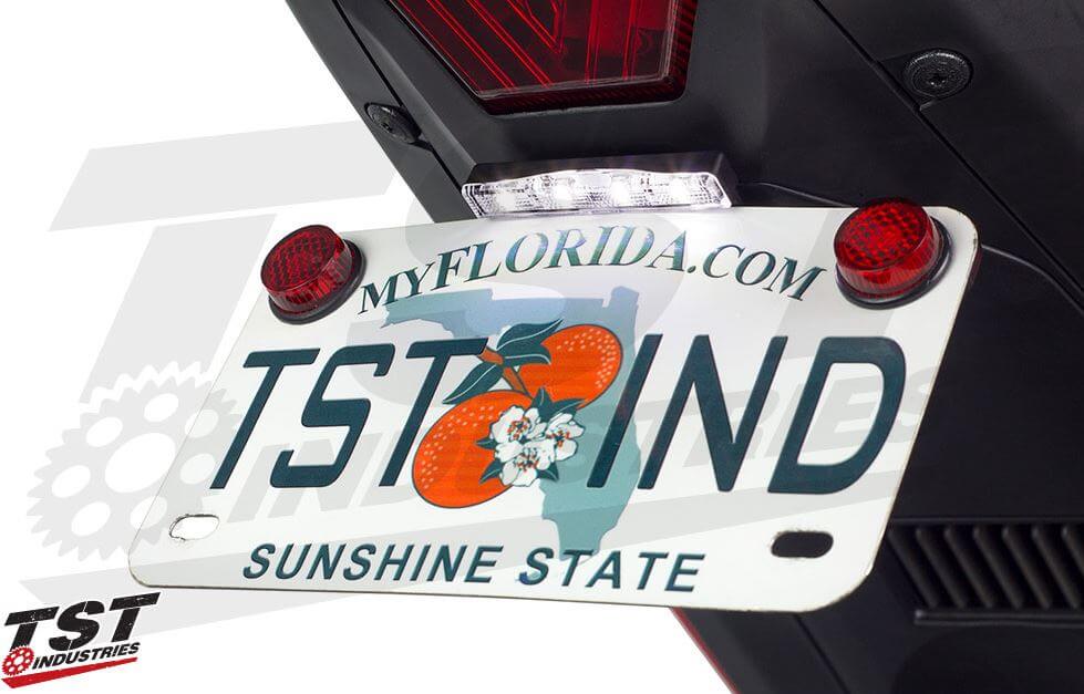 TST Industries LED Low-Profile Universal Fit License Plate Light
