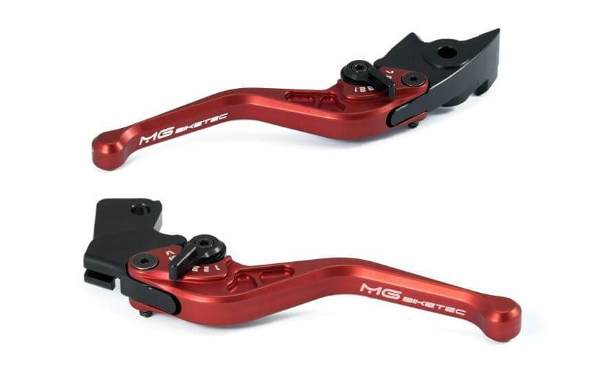 MG BikeTec Short Brake & Clutch Levers '16-'20 Kawasaki ZX10R