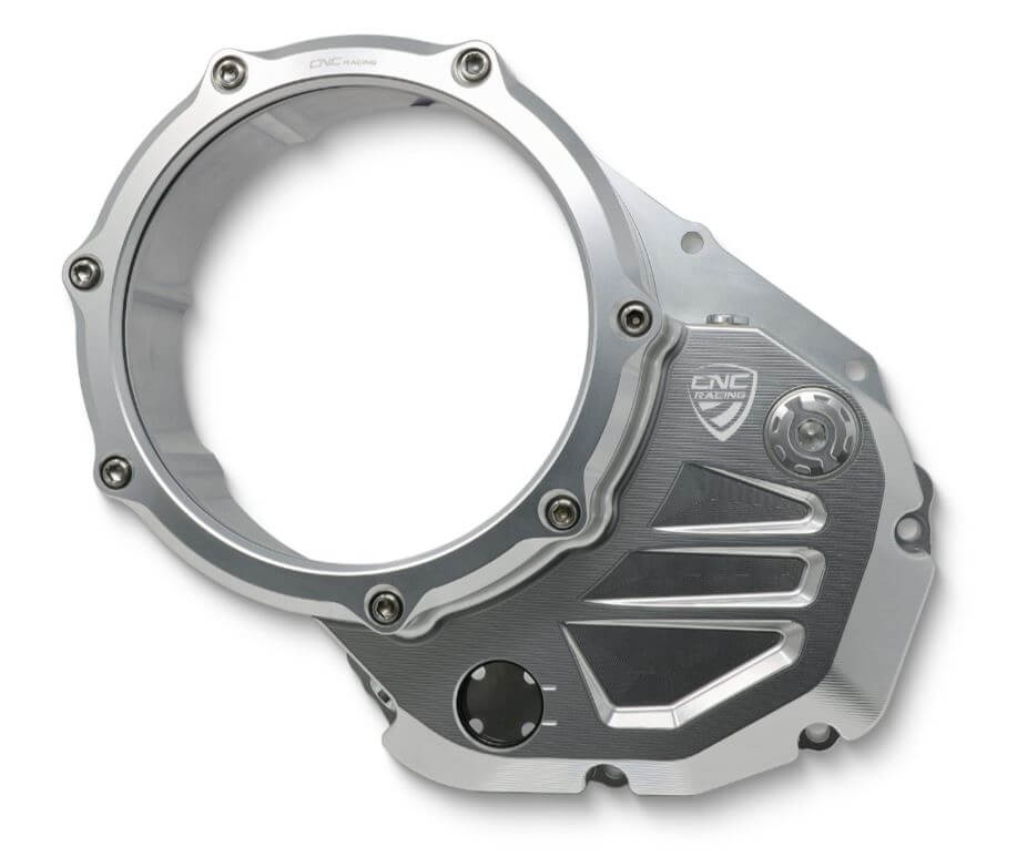 CNC Racing Clear Clutch Cover 2019+ Ducati Hypermotard 950/SP, Multistrada 950/S, Scrambler 1100