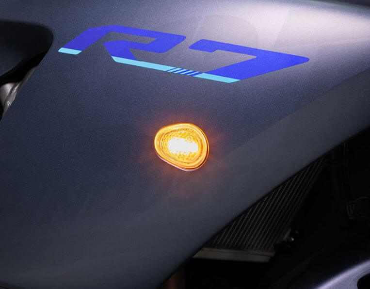 TST Industries HALO-GTR Front LED Flushmount Turn Signals '22-'23 Yamaha R7