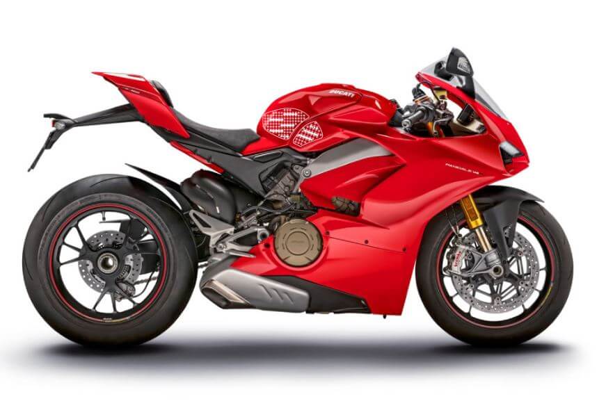 StompGrip Volcano Traction Tank Pad Kit for Ducati V4 Panigale