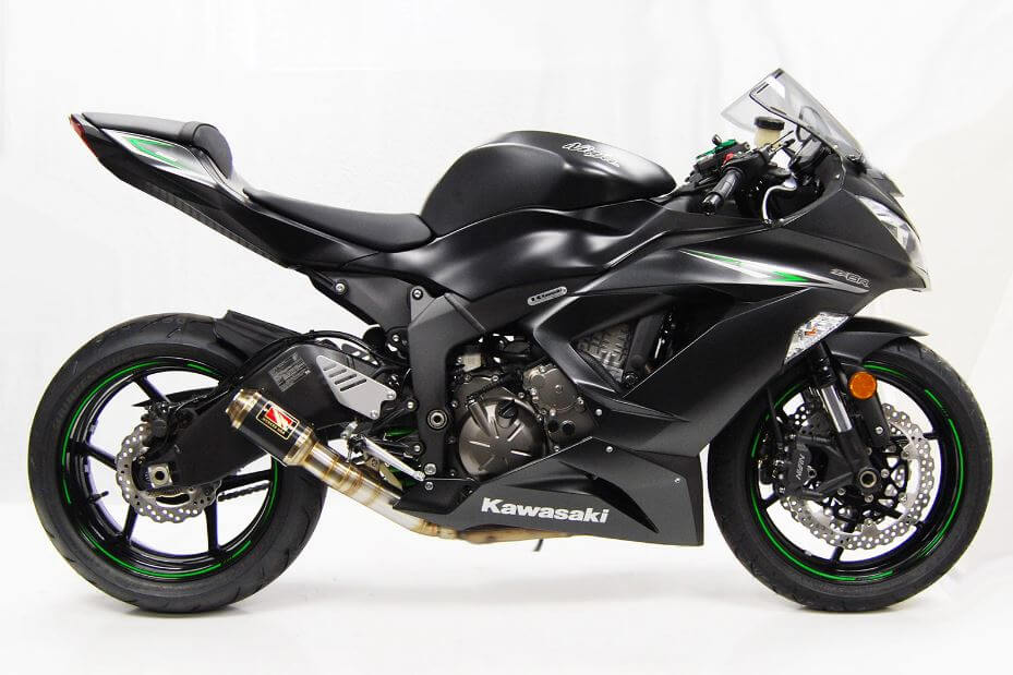 Competition Werkes GP Race Slip-on Exhaust '13-'22 Kawasaki ZX6R