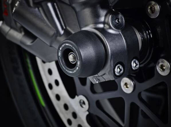 Evotech Performance Front Spindle Bobbins '20-'21 Kawasaki Ninja 1000SX