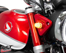 TST Industries LED Front Flushmount Turn Signals for '19- Honda Monkey