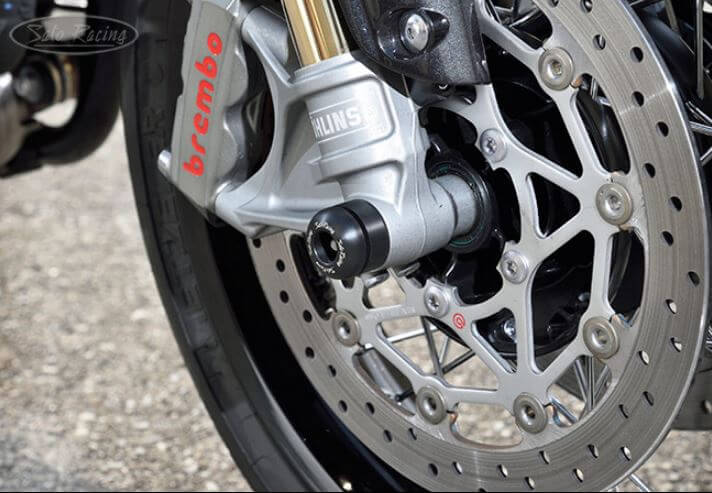 Sato Racing Front Axle Sliders '20-'21 Triumph Daytona Moto2 765