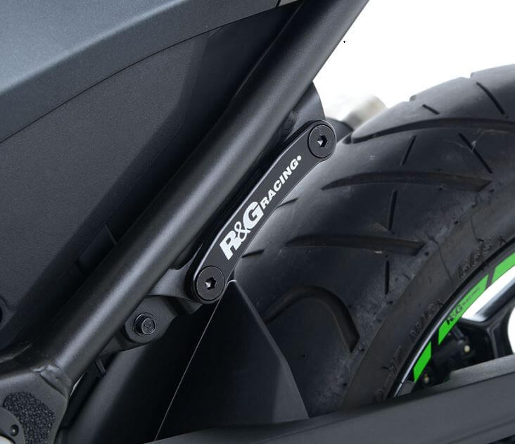 R&G Racing Exhaust Hanger Kit '13-'14 Kawasaki Ninja 250/Z250, '12-'18 Ninja 300