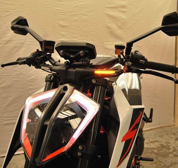 New Rage Cycles Front Turn Signals 2013-2018 KTM 1290 SuperDuke/R