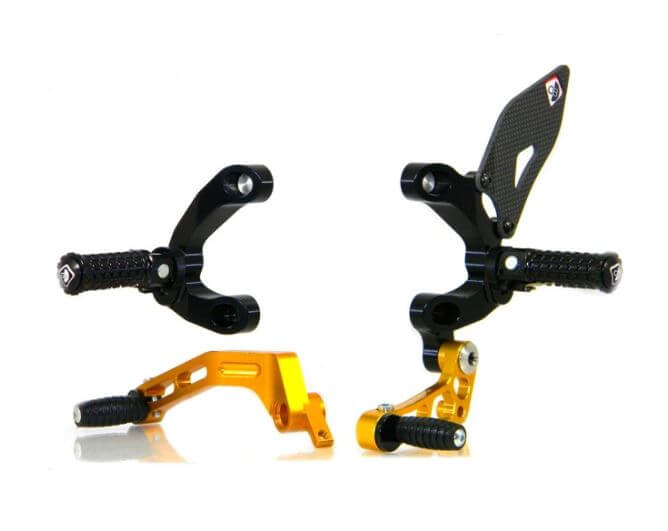 Ducabike Adjustable Rearsets for Ducati Streetfighter 848/1098