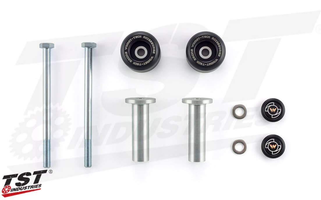 Womet-Tech Frame Sliders '15-'18 Yamaha R3, '20-'21 MT-03