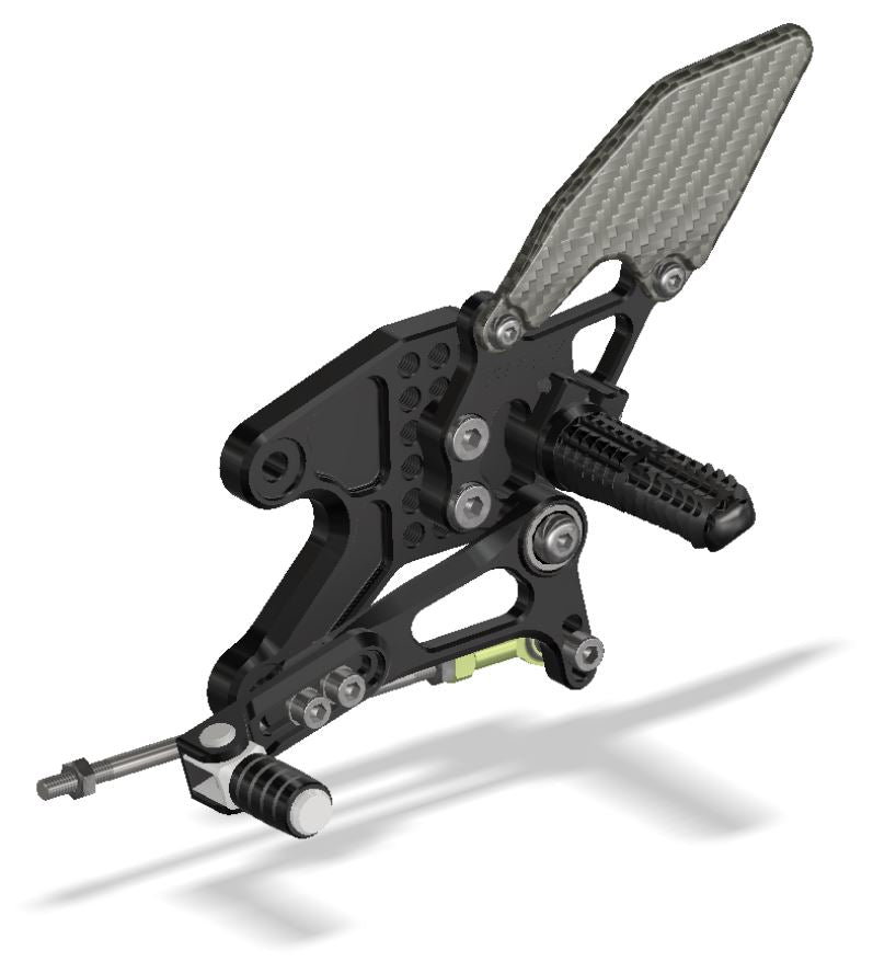 Attack Performance Adjustable Rearsets 22-25 Yamaha R7 – Motostarz Canada