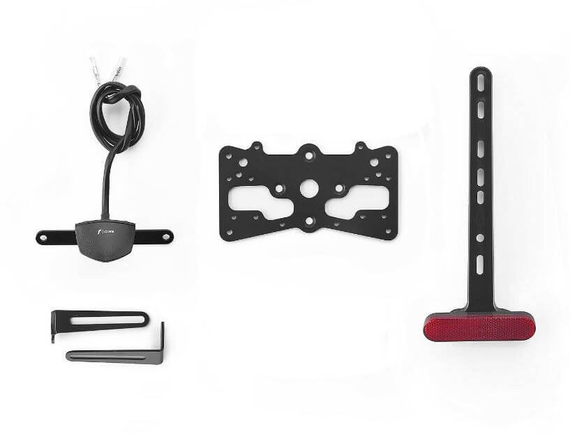 Rizoma FOX License Plate Support Kit '21-'24 Aprilia RS 660/Tuono 660