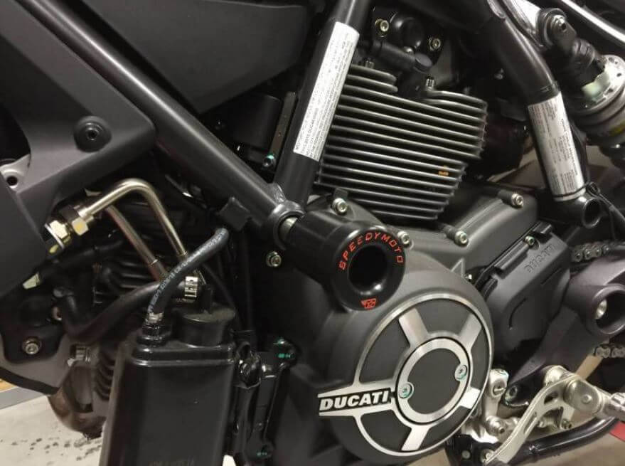 SpeedyMoto Complete Slider Kit 2015+ Ducati Scrambler 803