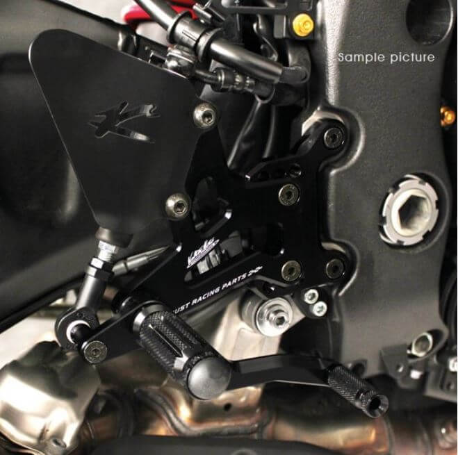 Valter Moto Type 1.5 Adjustable Rearsets '16-'20 Yamaha MT-10/FZ-10