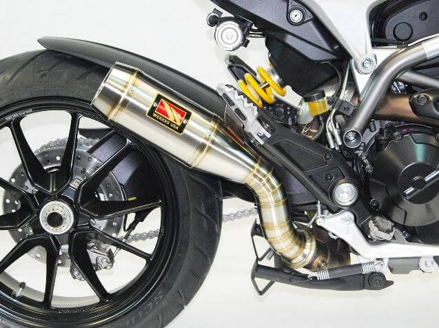 Competition Werkes GP Stainless Steel Slip-on Exhaust 2013-2017 Ducati Hyperstrada 821/939