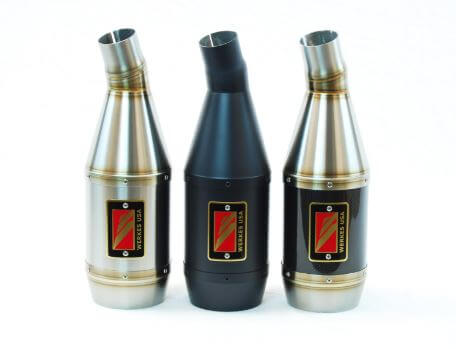 Competition Werkes GP Stainless Steel Slip-on Exhaust 2013-2017 Ducati Hypermotard 821