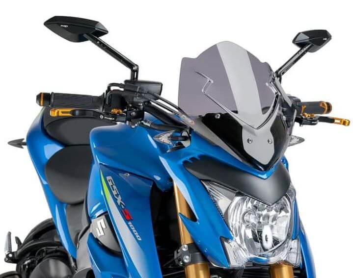 Puig Naked New Generation Sport Windscreens 2015-2018 Suzuki GSX-S1000