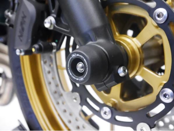 Evotech Performance Front Axle Sliders Kawasaki Z650/Z650RS/Ninja 650