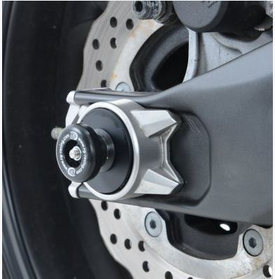 R&amp;G Racing Spindle Sliders 14-24 Yamaha MT-07/FZ-07, 16-24 XSR700. 22-24 R7