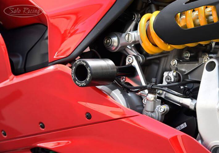 Sato Racing Engine Sliders '20-'24 Ducati Panigale V2/Streetfighter V2
