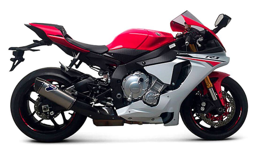 Termignoni Force Titanium Slip-On Exhaust '15-'20 Yamaha YZF R1