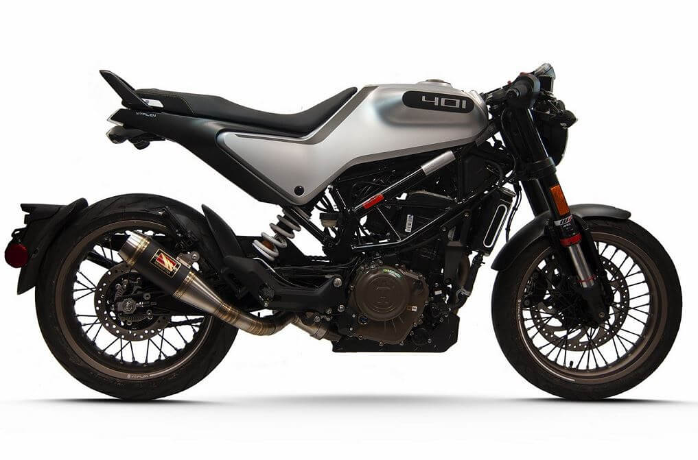 Competition Werkes GP Slip-On Exhuast '20-'21 Husqvarna Svartpilen/Vitpilen 401