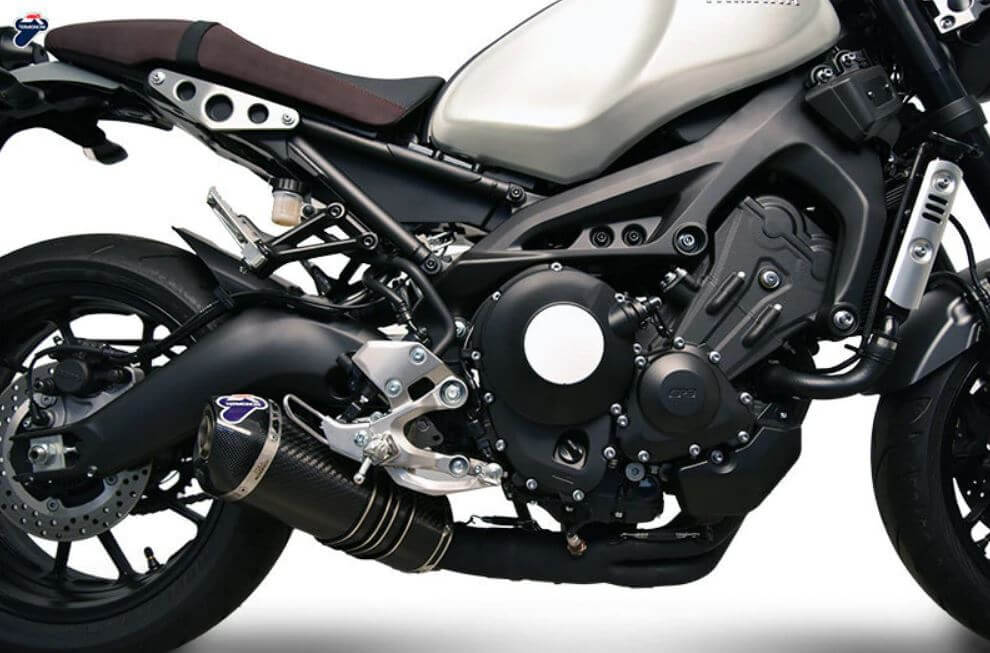Termignoni Relevance Total Black Edition Full Exhaust System '14-'19 Yamaha MT-09/FZ-09/XSR900