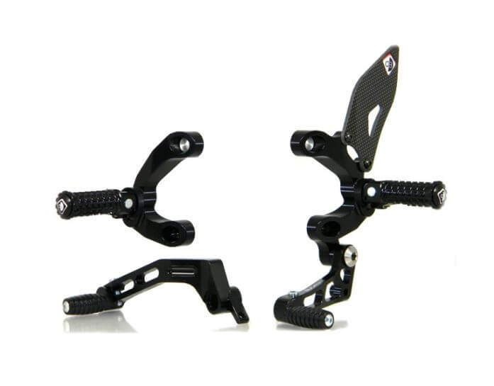 Ducabike Adjustable Rearsets for Ducati Streetfighter 848/1098