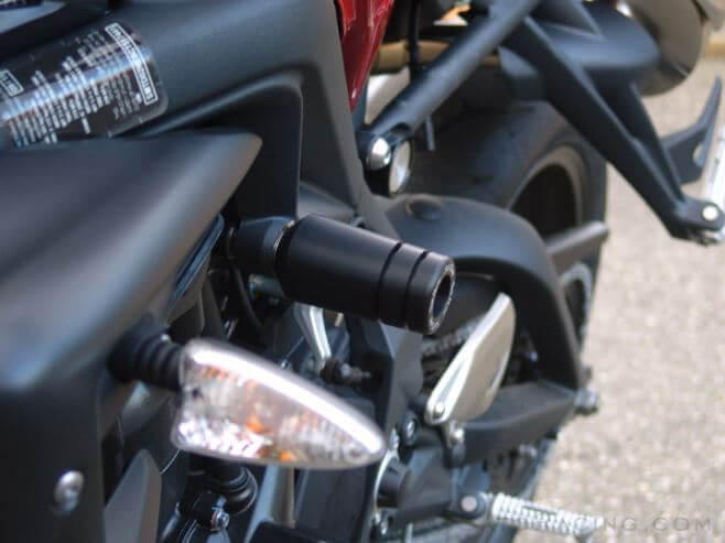 Sato Racing Frame Sliders 2007-2012 Triumph Street Triple 675/R