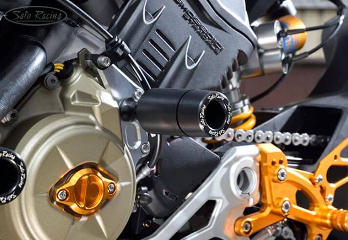 Sato Racing Engine Sliders '20-'22 Ducati Streetfighter V4