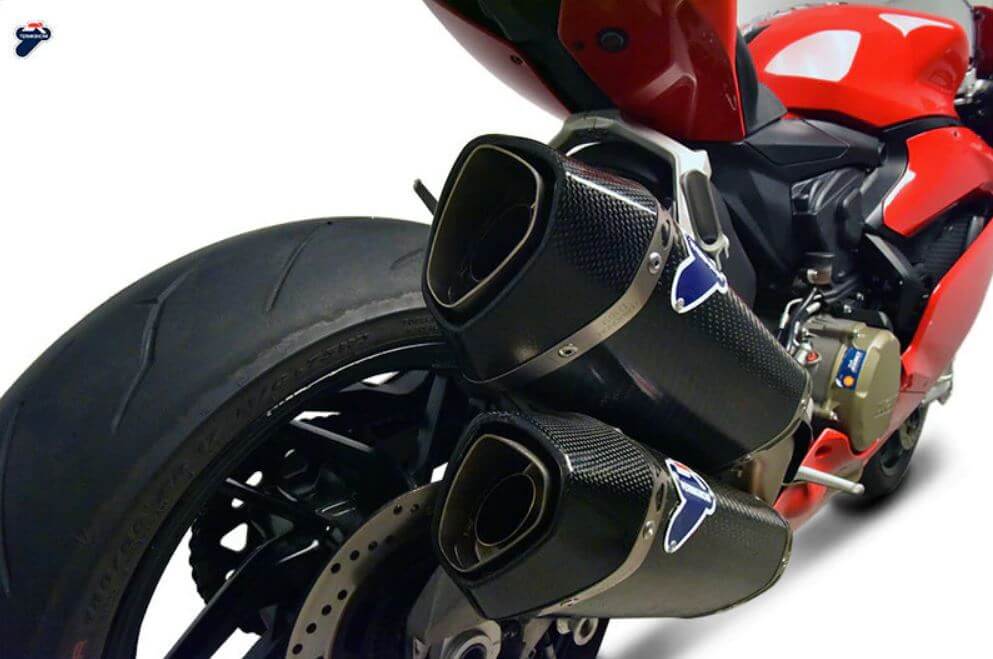 Termignoni Force Stainless/Carbon Slip-On Exhaust '16-'19 Ducati Panigale 959