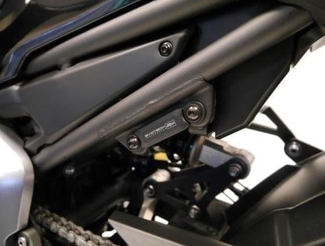 Evotech Performance Exhaust Hanger Blanking Plate Kit '17-'20 Kawasaki Z900