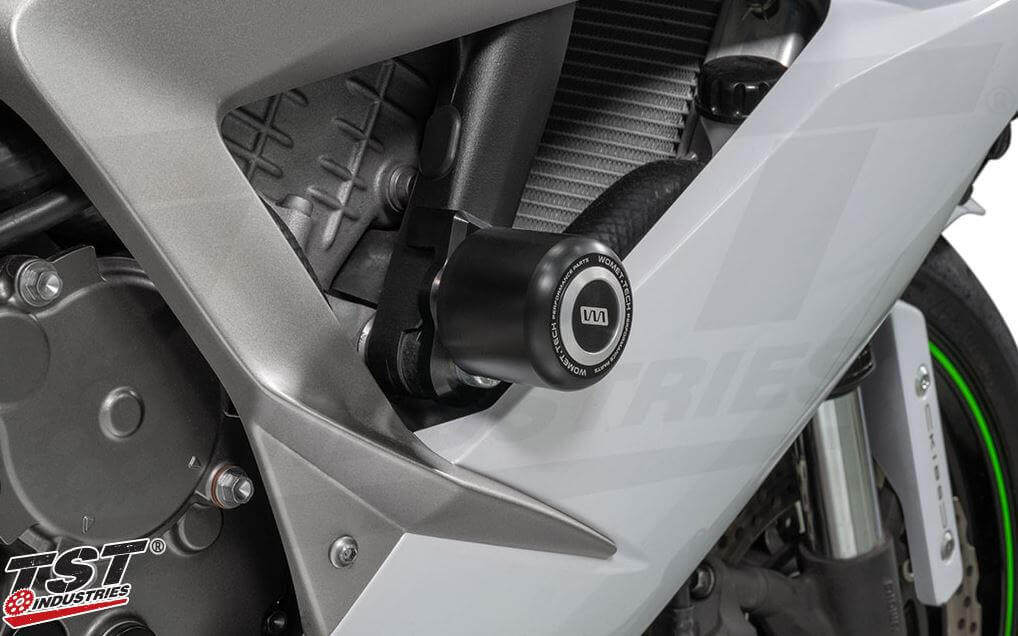 Womet-Tech Frame Sliders '13-'18 Kawasaki ZX-6R