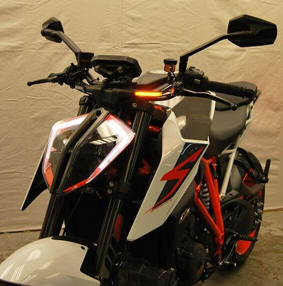 New Rage Cycles Front Turn Signals 2013-2018 KTM 1290 SuperDuke/R