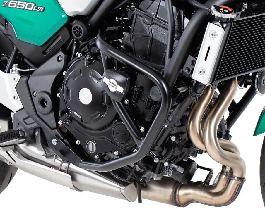 Hepco & Becker Engine Guard with Protection Pads '22+ Kawasaki Z650RS, '17-'22 Z650