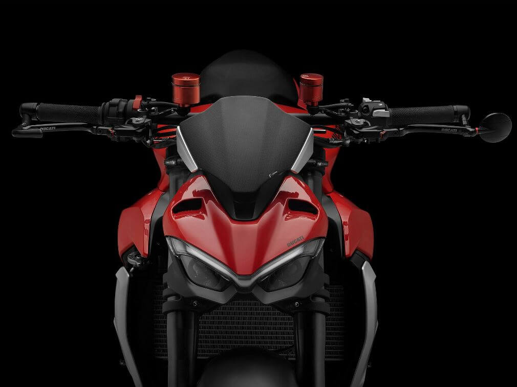 Rizoma Headlight Fairing (Carbon) '22- Ducati Streetfighter V2