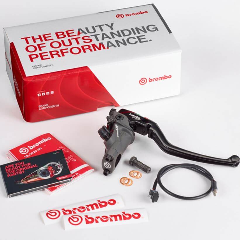 Brembo 19RCS Corsa Corta Radial Front Brake Master Cylinder (7/8 Bar)