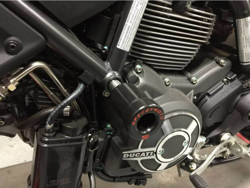 SpeedyMoto Complete Slider Kit 2015+ Ducati Scrambler 803