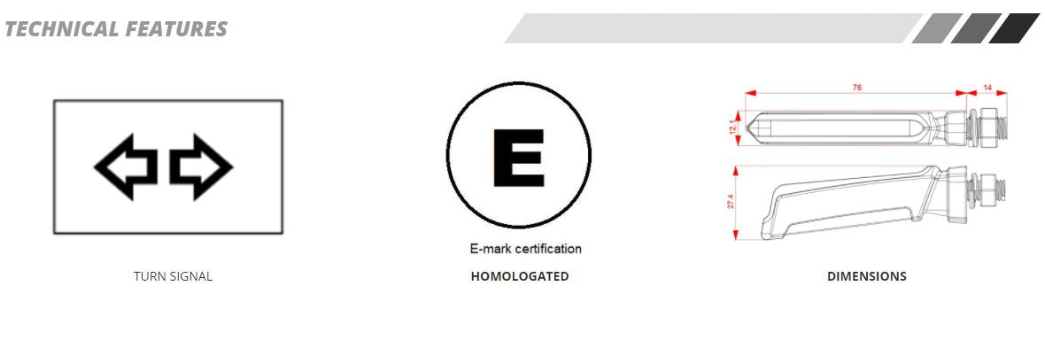 PUIG Thin Sequential LED Turn Signals (Pair)