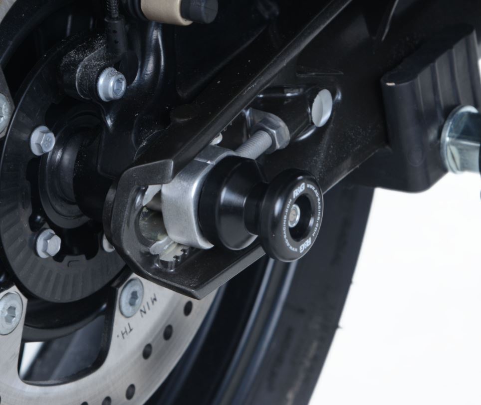 R&G Racing Spindle Sliders Swingarm Spools 2017-2018 BMW G310R / G310GS | SS0046BK
