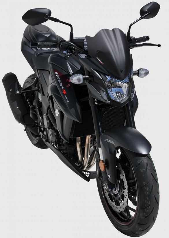 Ermax 30cm Sport Nose Screens / Windscreens '17-'20 Suzuki GSX-S750