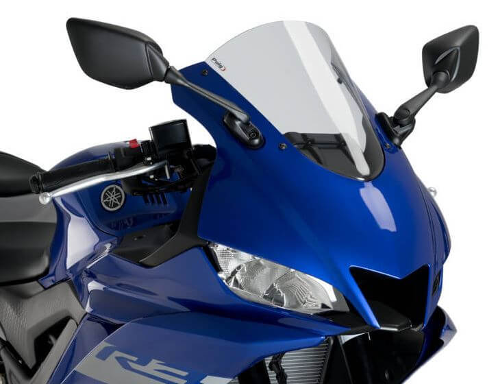 Buy Puig R-Racer Windscreen '19-'22 Yamaha YZF R3