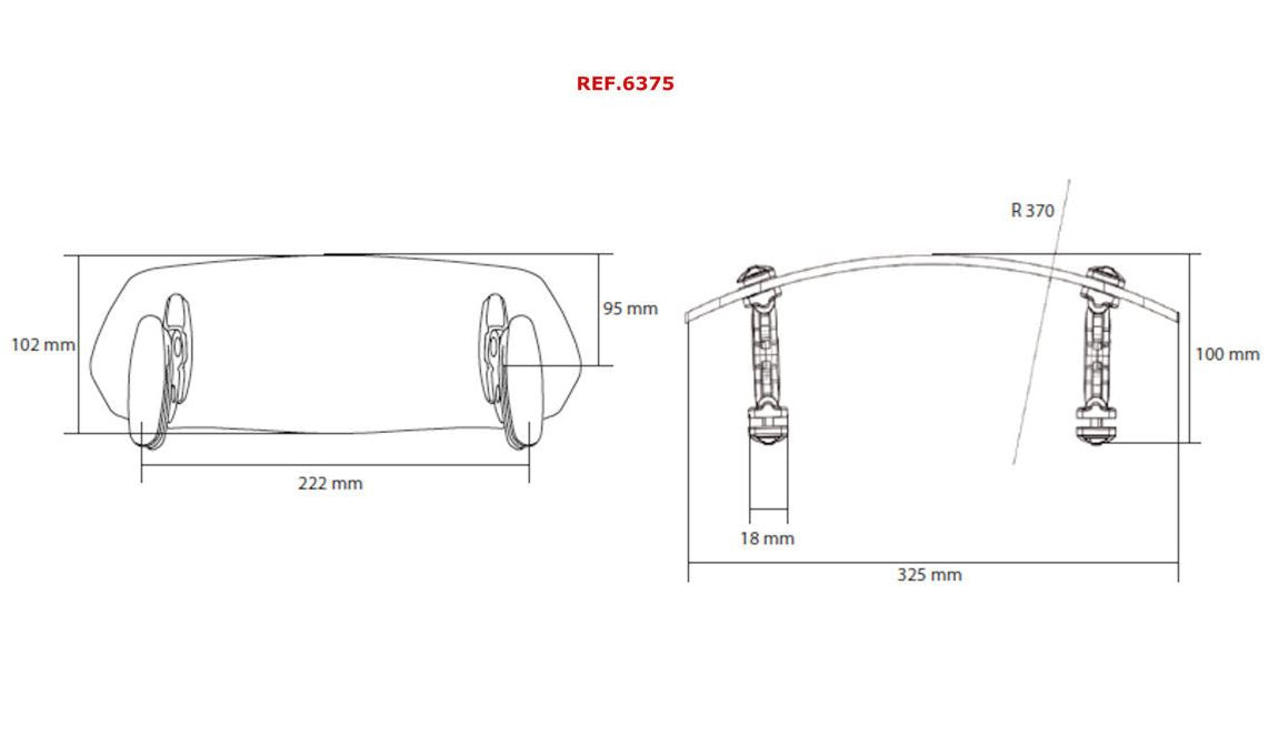 Puig Multi Adjustable Windscreen Visor