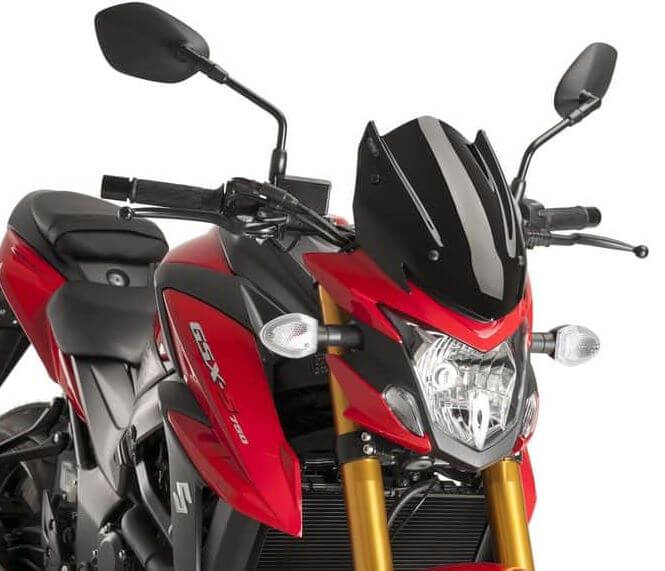 Puig Naked New Generation Sport Windscreens 2017-2018 Suzuki GSX-S750