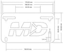 Motodynamic Fender Eliminator Kawasaki '19-'22 ZX-10R/R /'18 ZX-10R SE