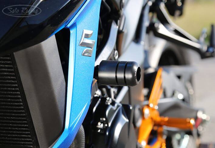 Sato Racing Frame Sliders '17-'22 Suzuki GSX-S750