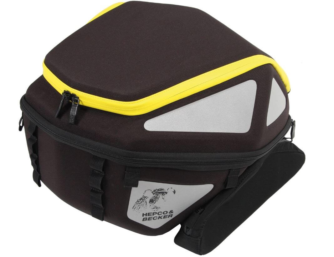 Hepco & Becker Royster Rearbag Lock-It Version for Rear Tank Ring | Yellow