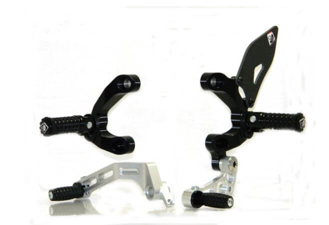 Ducabike Adjustable Rearsets for Ducati Streetfighter 848/1098